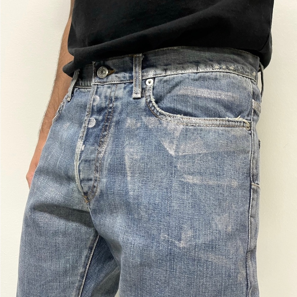 Dior Wax Coated Denim